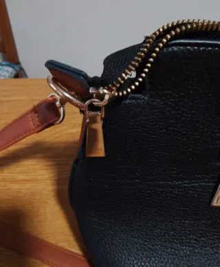 Borsa donna nera e marrone