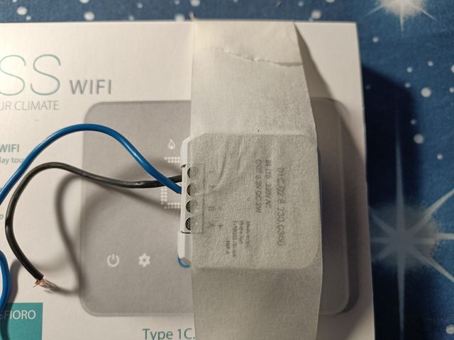 Finder Bliss 1C.91 WiFi Cronotermostato + Alimenta