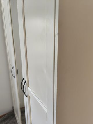 Armario Blanco Ikea 3 Puertas con Espejo