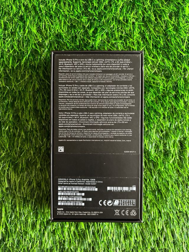 Scatola iPhone 12 Pro Nero