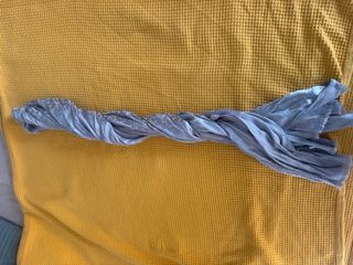 Fular Christian Dior Seda Gris