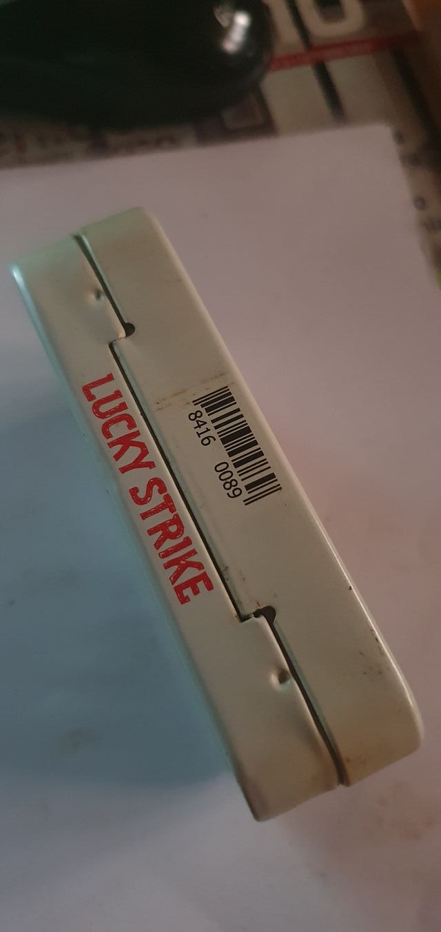 Portasigarretti in metallo Lucky Strike Real Authentic