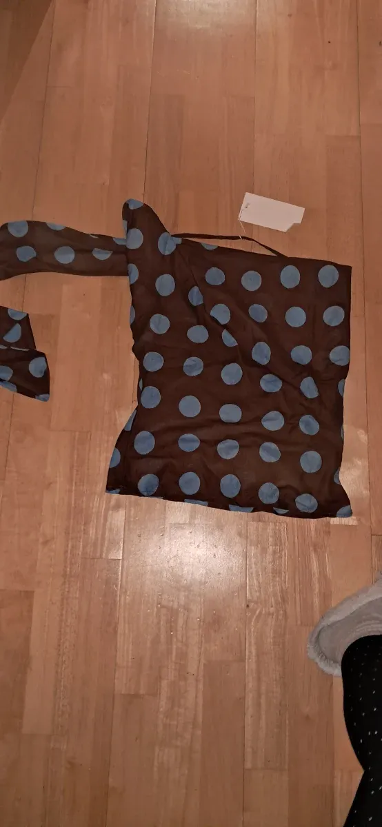 Conjunto lunares marrón y azul