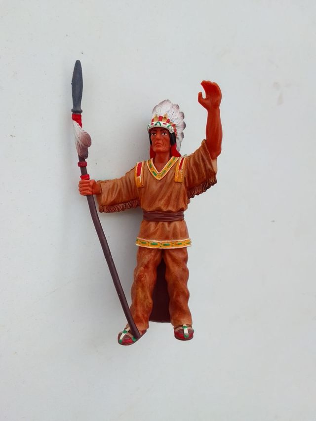 Figura Indio Caudillo Bullyland West (tipo uno)