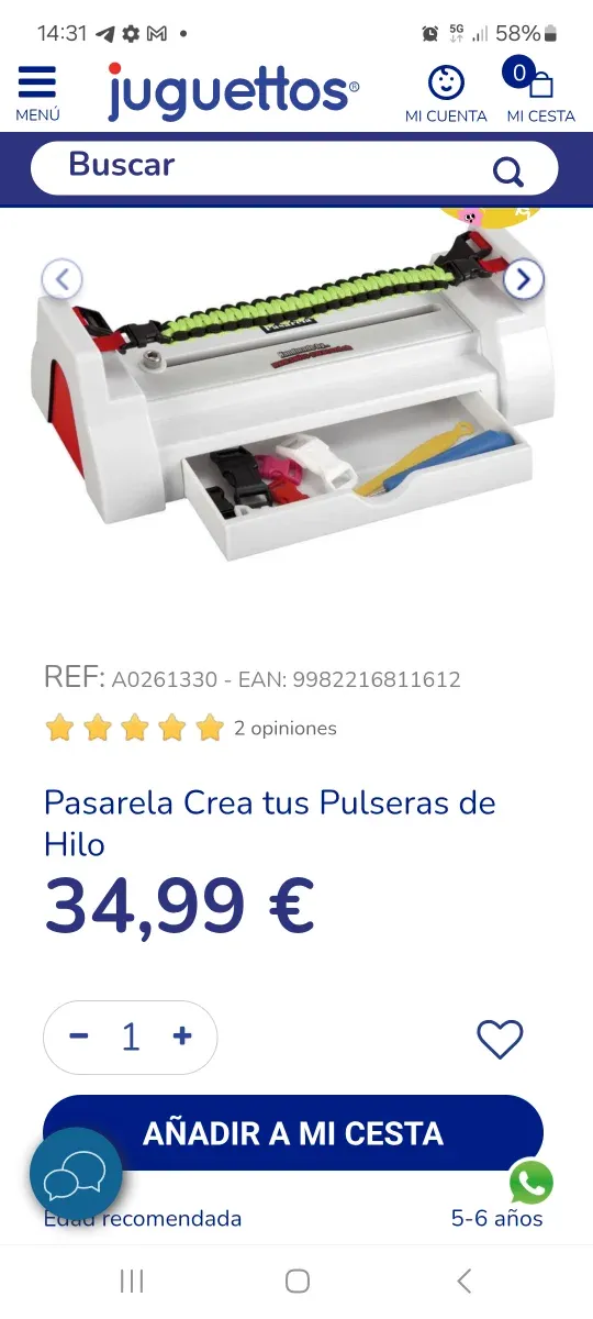 Kit para hacer pulseras con pulsera de regalo