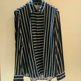 Camicia Gaëlle Paris fantasia righe nere