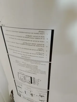 Calentador eléctrico ACV Blanco y Negro