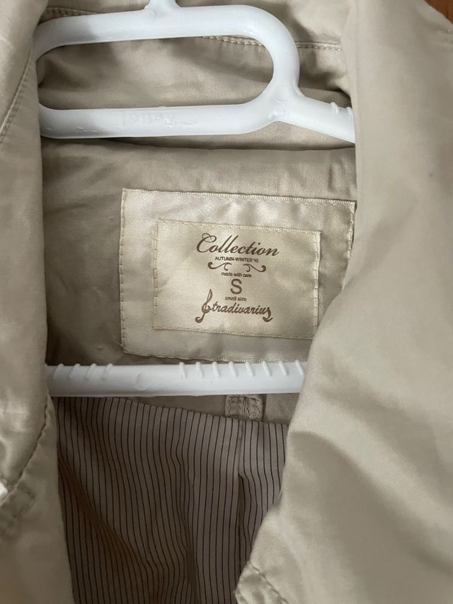 Gabardina beige
