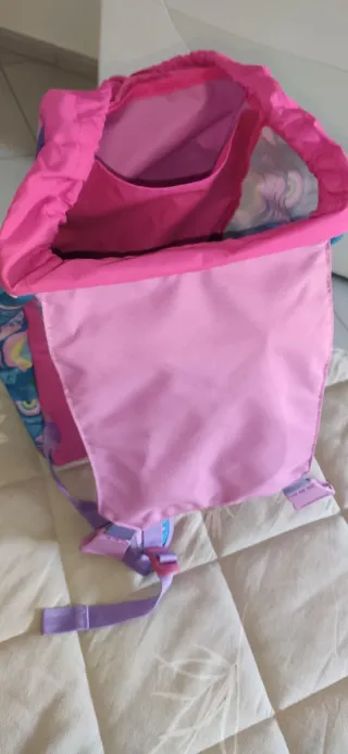 Zaino SJ Gang unicorno colori vivaci