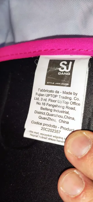 Zaino SJ Gang unicorno colori vivaci