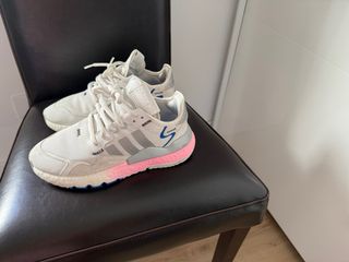 Zapatilla Adidas Mujer Talla 39.5 Poco Uso