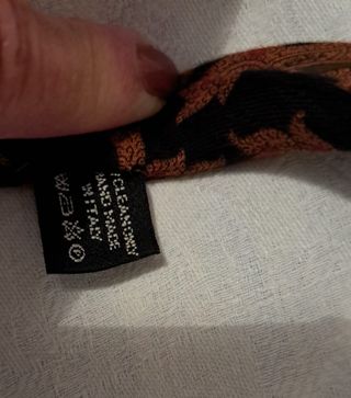 Cravatta vintage Made in Italy fantasia