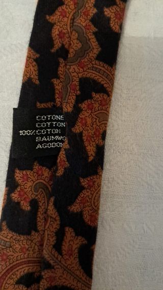 Cravatta vintage Made in Italy fantasia