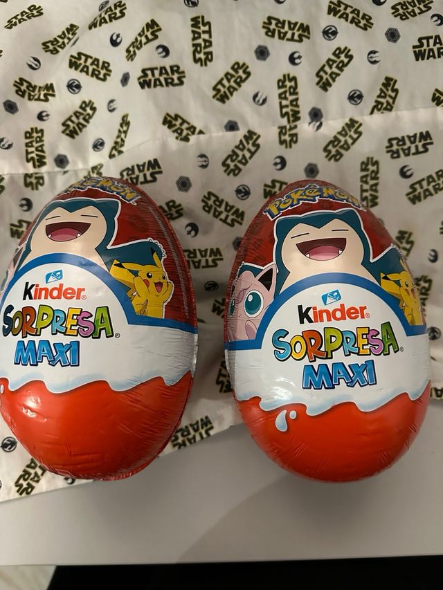 Pikachu Huevo Kinder Maxi