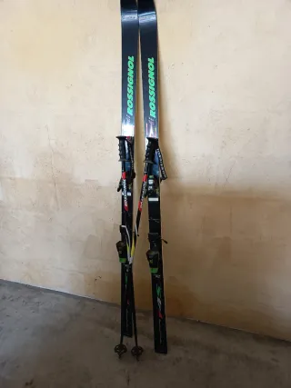 Esquís Rossignol 1.80m Negros