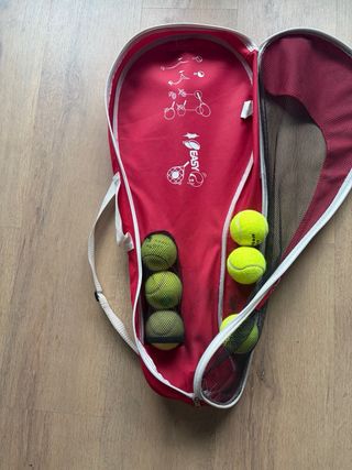 2 Raquetas de Tenis Artengo + 6 pelotas + funda