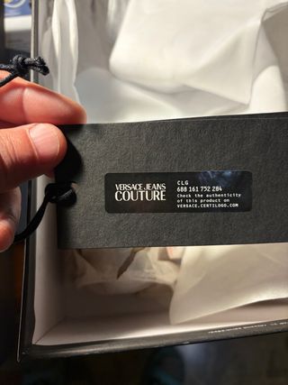 Scarpe Versace Jeans Couture uomo Bianco Oro