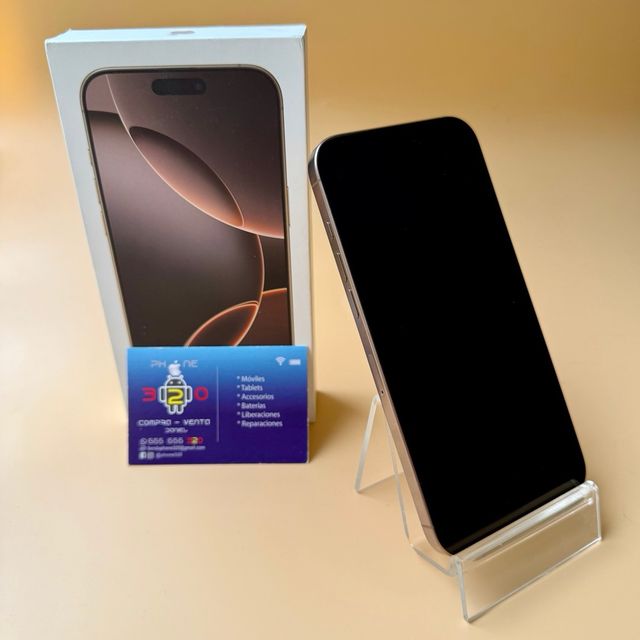 iPhone 16 Pro Max 256GB 100% Batería Factura