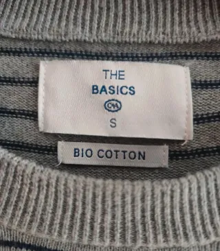 Jersey rayas hombre manga larga