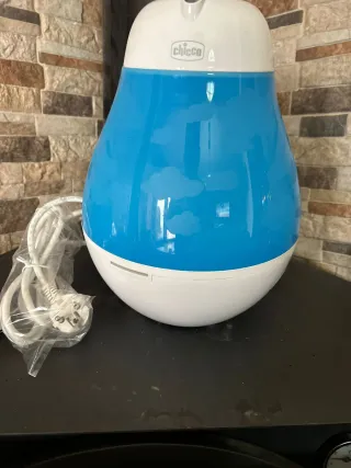 Humidificador Chicco vapor tibio azul/blanco
