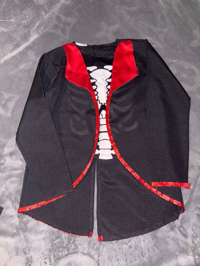 Disfraz Esqueleto Elegante Talla 7-9 Años