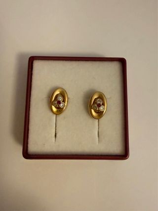 Lote pendientes Oro, Plata y Bañados