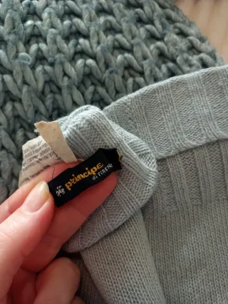 Set Sciarpa + Cappello + Guanti azzurri