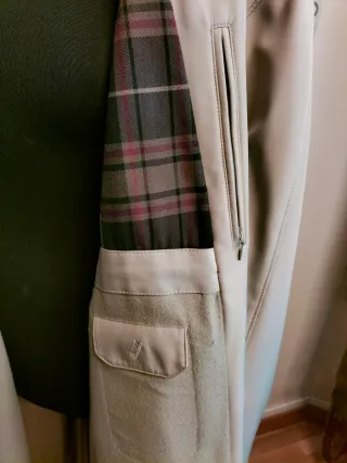 Gabardina Hombre Emilio Tucci Beige talla 54R