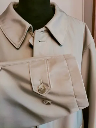 Gabardina Hombre Emilio Tucci Beige talla 54R