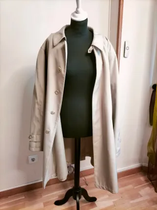 Gabardina Hombre Emilio Tucci Beige talla 54R