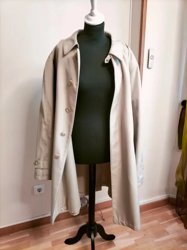 Gabardina Hombre Emilio Tucci Beige talla 54R