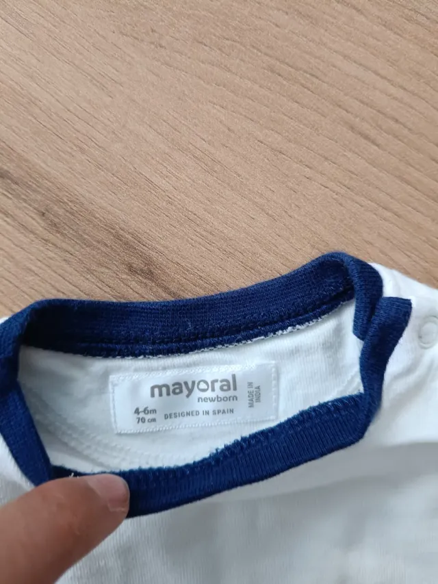 Conjunto Mayoral 4-6 meses