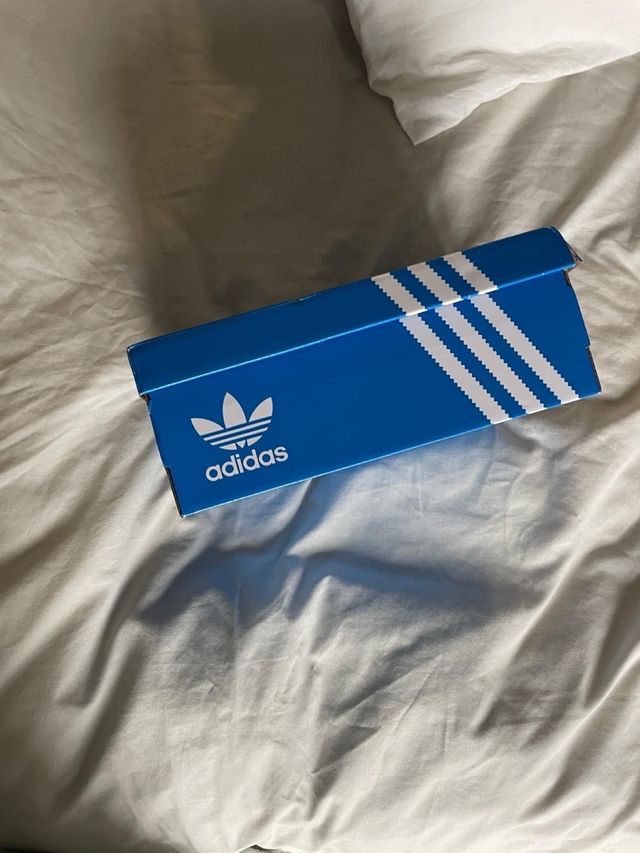 Zapatillas Adidas Samba Doradas Blancas