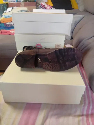 Botines Alesya Marrones Talla 40