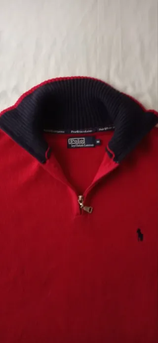 Jersey Ralph Lauren Rojo Talla M