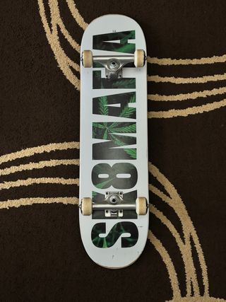 Tabla de skate SK8MAFIA OG Logo Leaves 8.25”