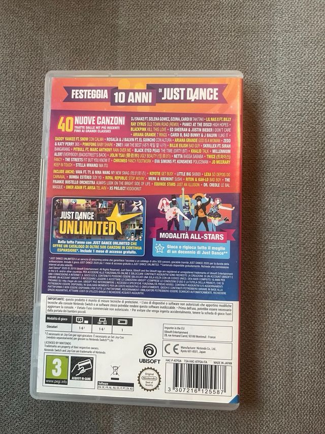 Just Dance 2020 Nintendo Switch