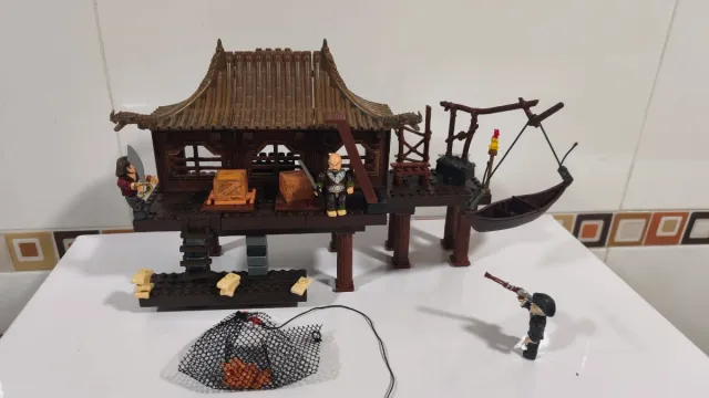 Mega Bloks Edificio Estilo Asiático