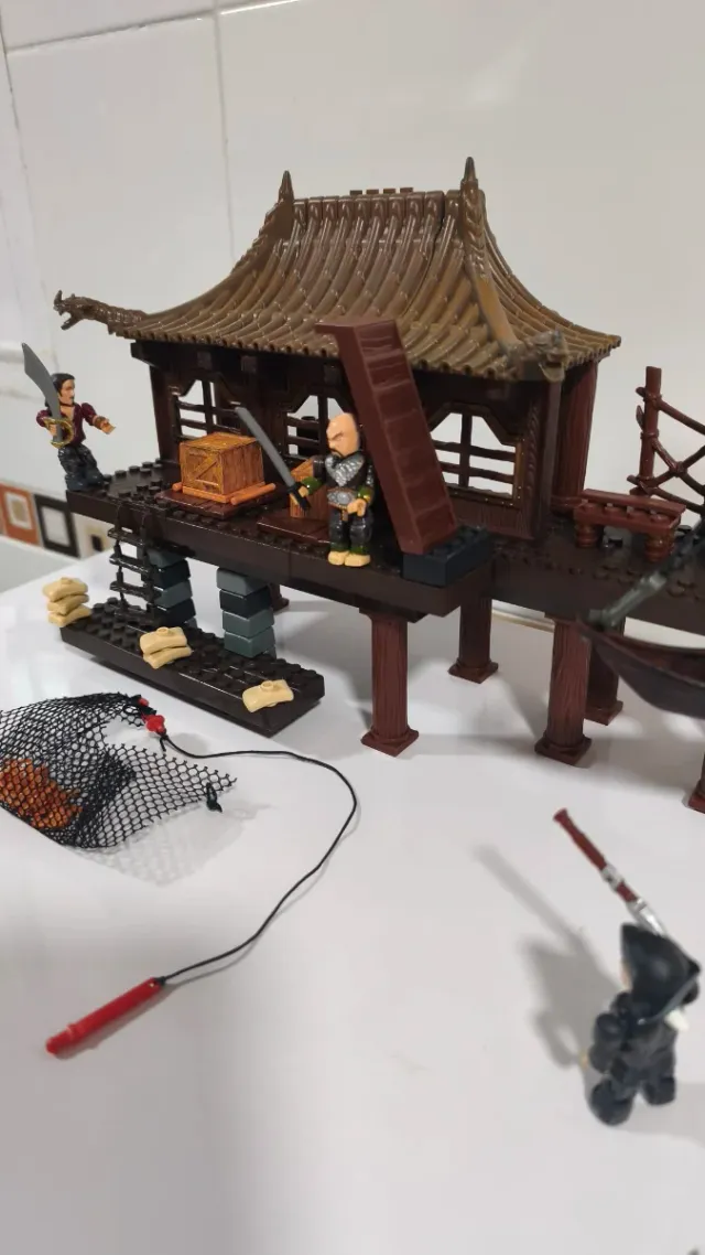 Mega Bloks Edificio Estilo Asiático