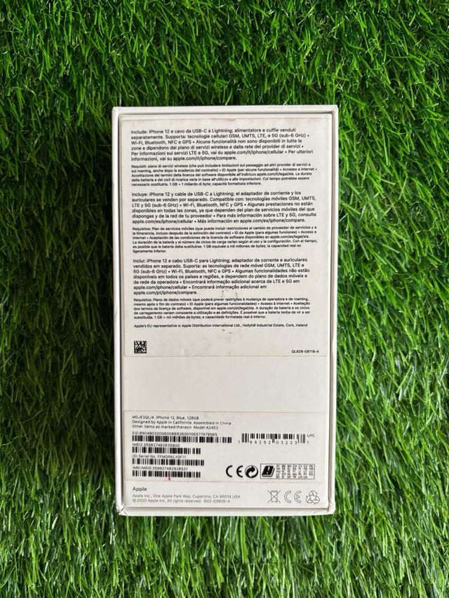 Scatola iPhone 12 Blu