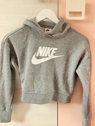 Sudadera Nike niña gris