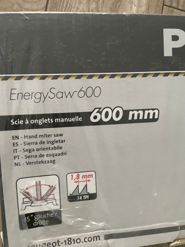 Ingletadora manual Peugeot 600 mm