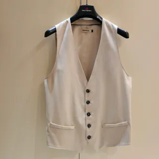 Gilet Imperial Uomo Beige Taglia L