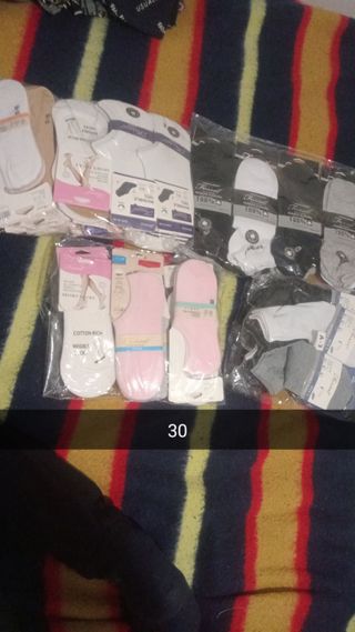 Lote Ropa Interior Mujer Beige y Rojo