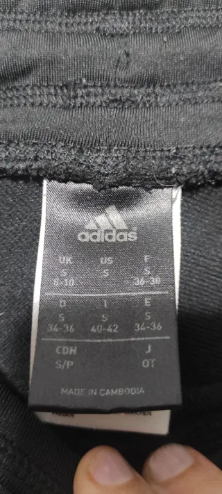 Chándal Adidas Negro y Rojo