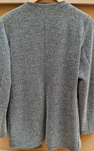 Lote Ropa Mujer: Vestido Negro y Chaqueta Gris