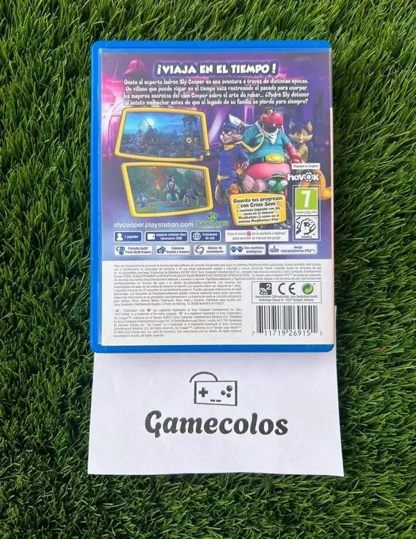 Sly Cooper Ladrones En El Tiempo PS Vita