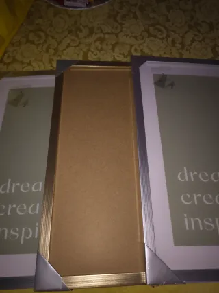 Cornici 30x40 Legno Oro Argento