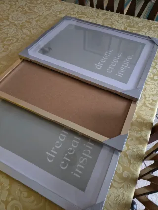 Cornici 30x40 Legno Oro Argento