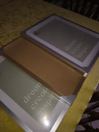 Cornici 30x40 Legno Oro Argento